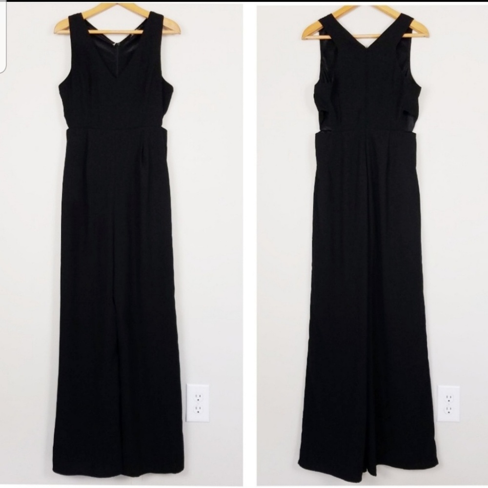 Lulu's Dance off black jumpsuit